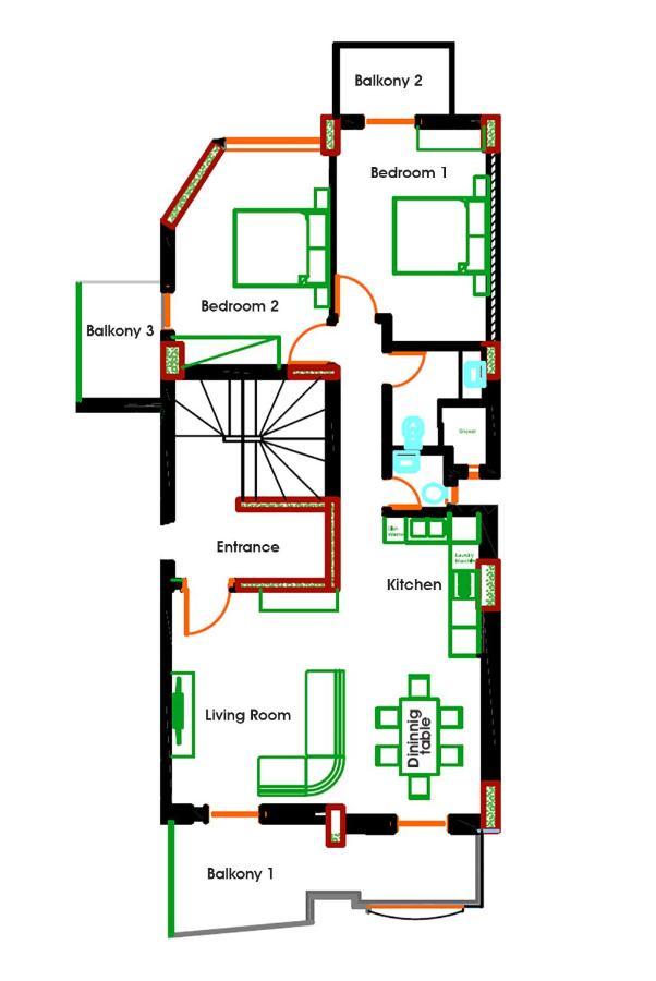 Plato 88 Apartman Kalamáta Kültér fotó